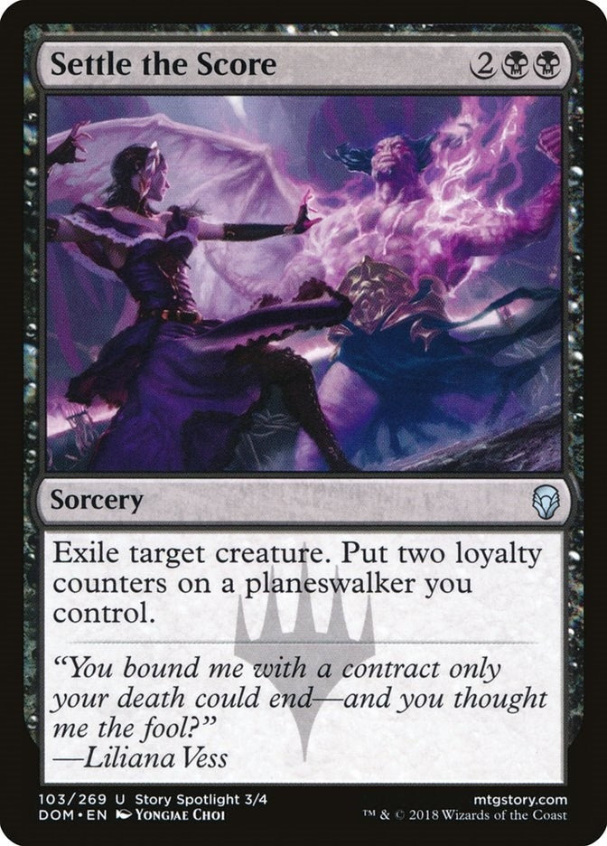 Image for Settle the Score (103) - Magic: The Gathering