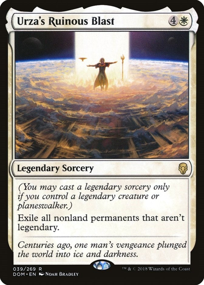 Image for Urza's Ruinous Blast (39) - Magic: The Gathering