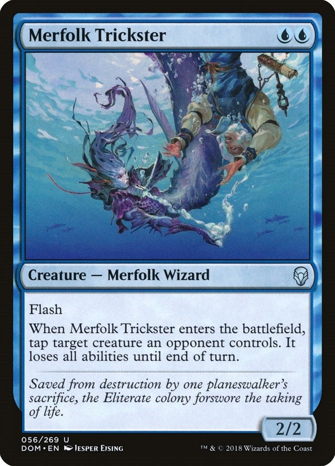 Image for Merfolk Trickster (56) - Magic: The Gathering