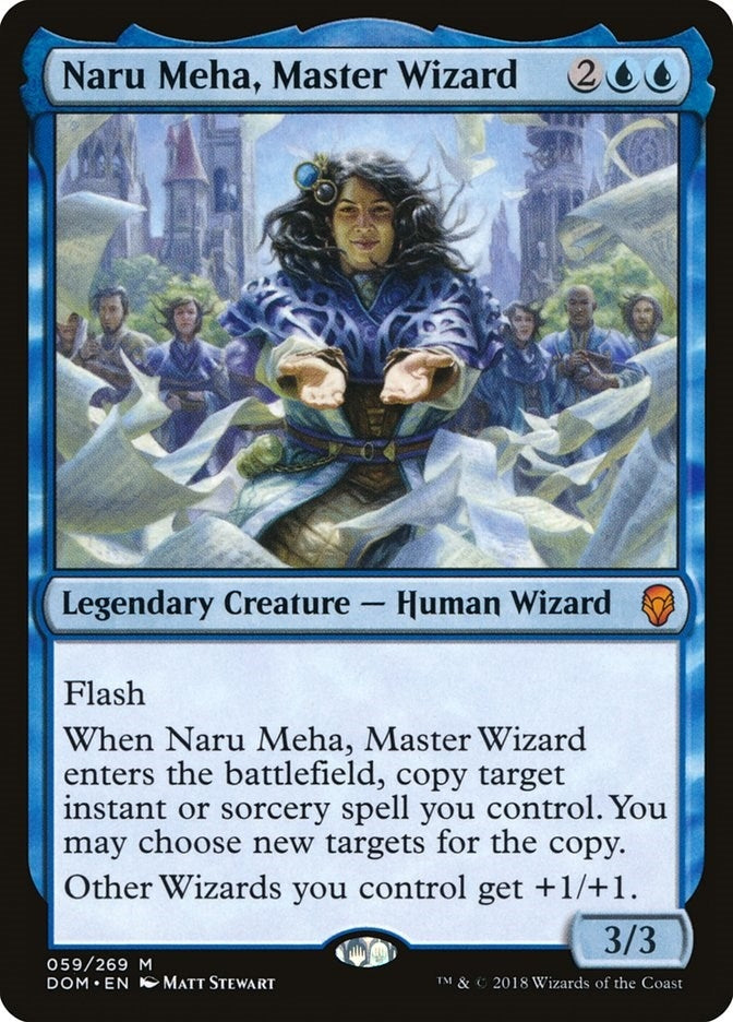 Image for Naru Meha, Master Wizard (59) - Magic: The Gathering