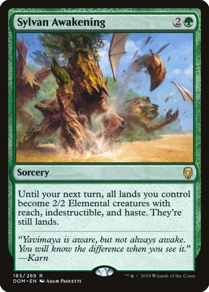 Image for Sylvan Awakening (183) - Magic: The Gathering