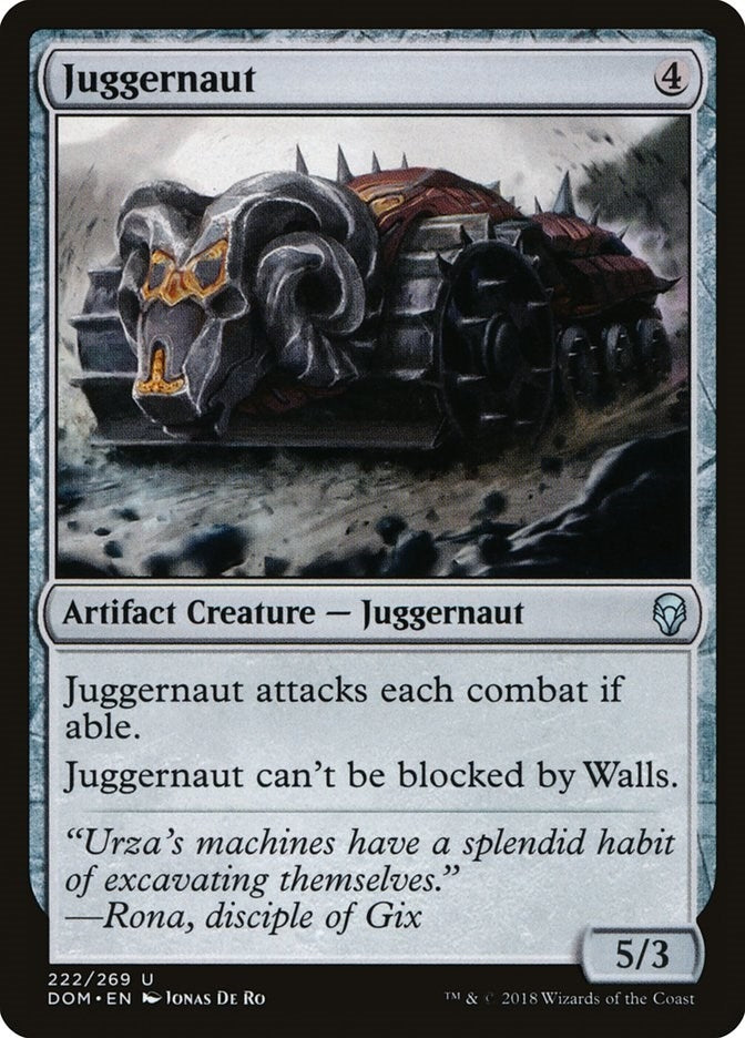 Image for Juggernaut (222) - Magic: The Gathering