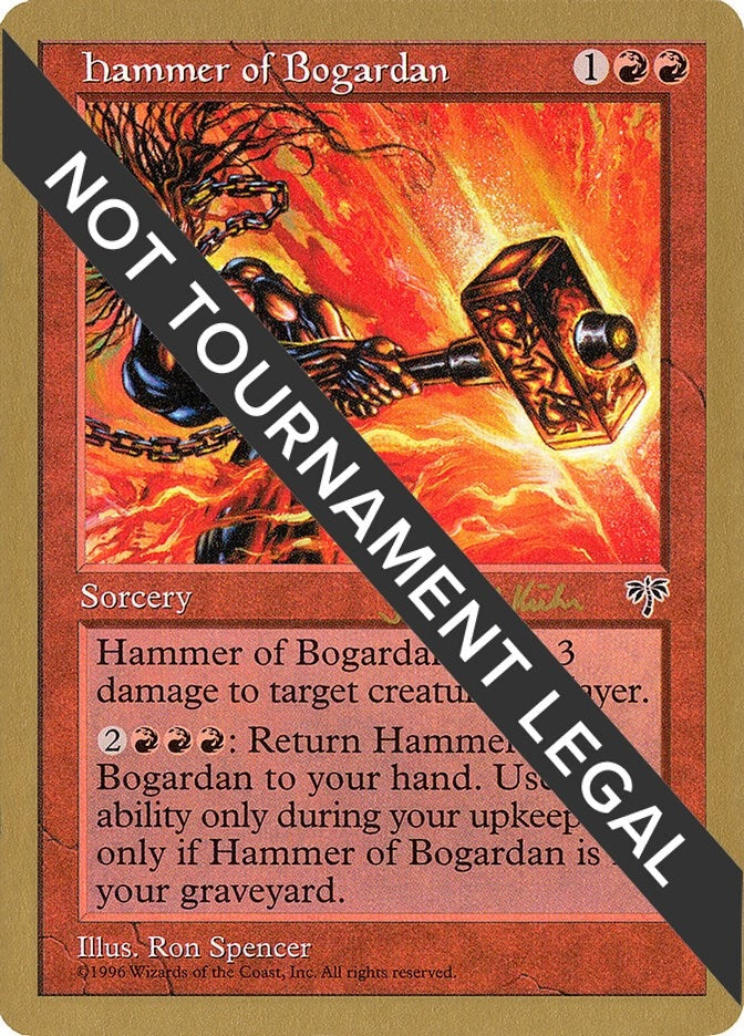 Image for Hammer of Bogardan - 1997 Janosch Kuhn (MIR) - Magic: The Gathering