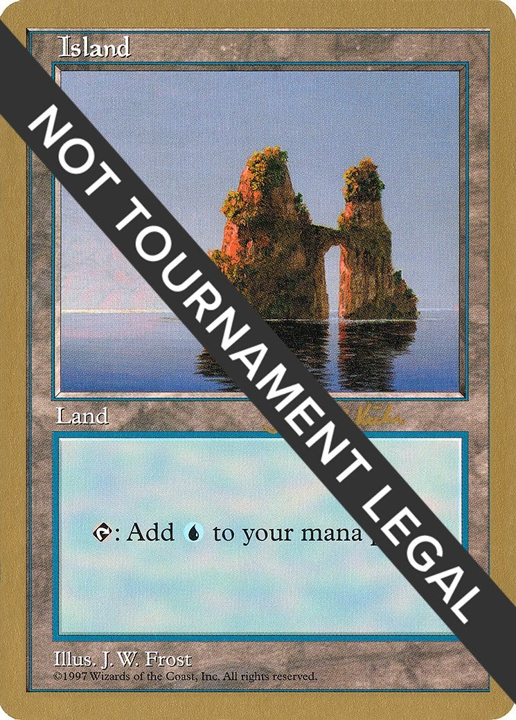 Image for Island (427) - 1997 Janosch Kuhn (5ED) (WCD) - Magic: The Gathering