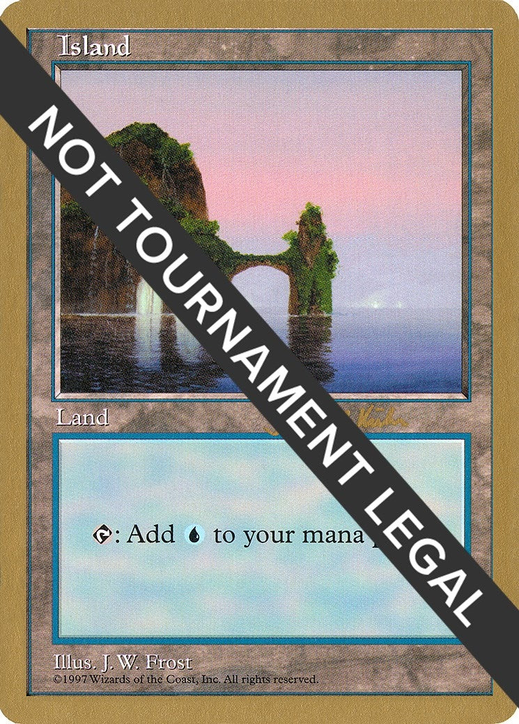 Image for Island (425) - 1997 Janosch Kuhn (5ED) (WCD) - Magic: The Gathering