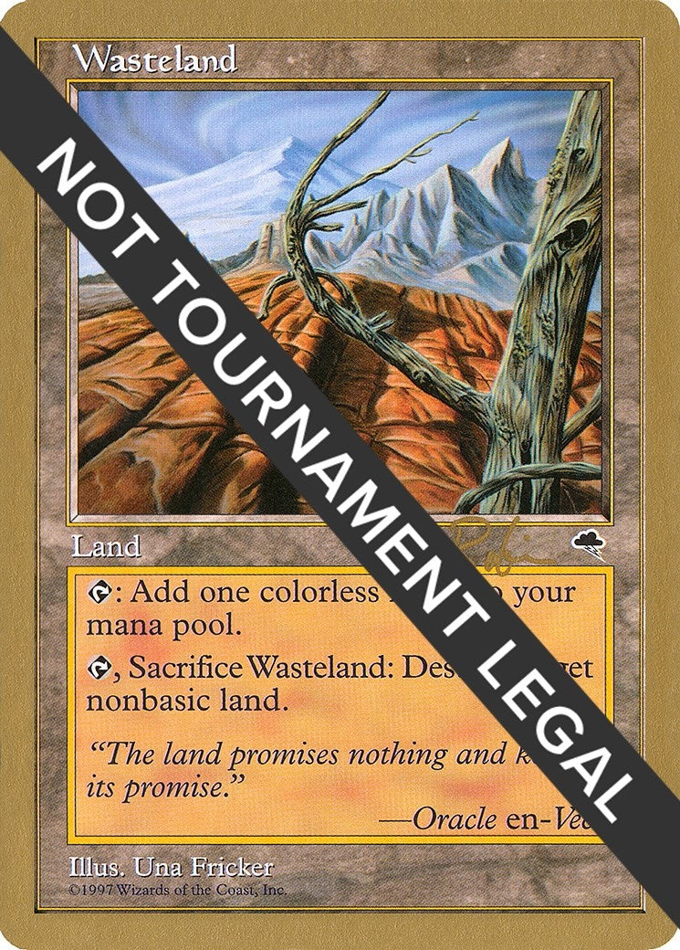 Image for Wasteland - 1998 Ben Rubin (TMP) - Magic: The Gathering