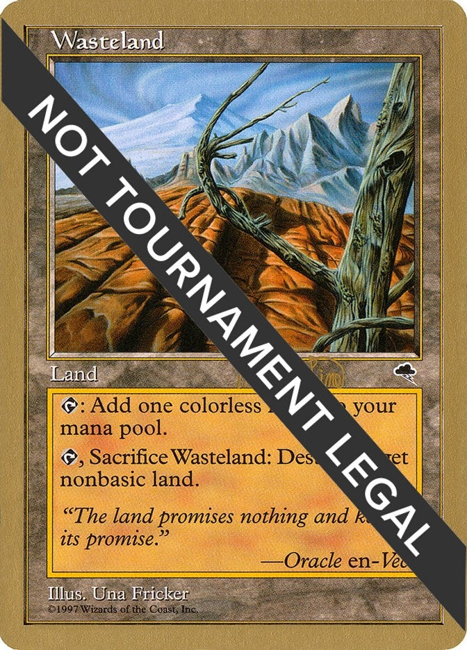 Image for Wasteland - 1999 Mark Le Pine (TMP) - Magic: The Gathering