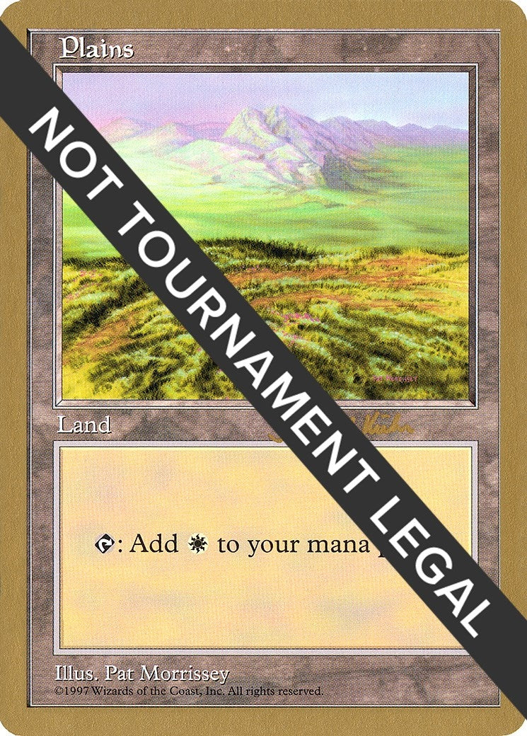 Image for Plains (437) - 1997 Janosch Kuhn (5ED) (WCD) - Magic: The Gathering