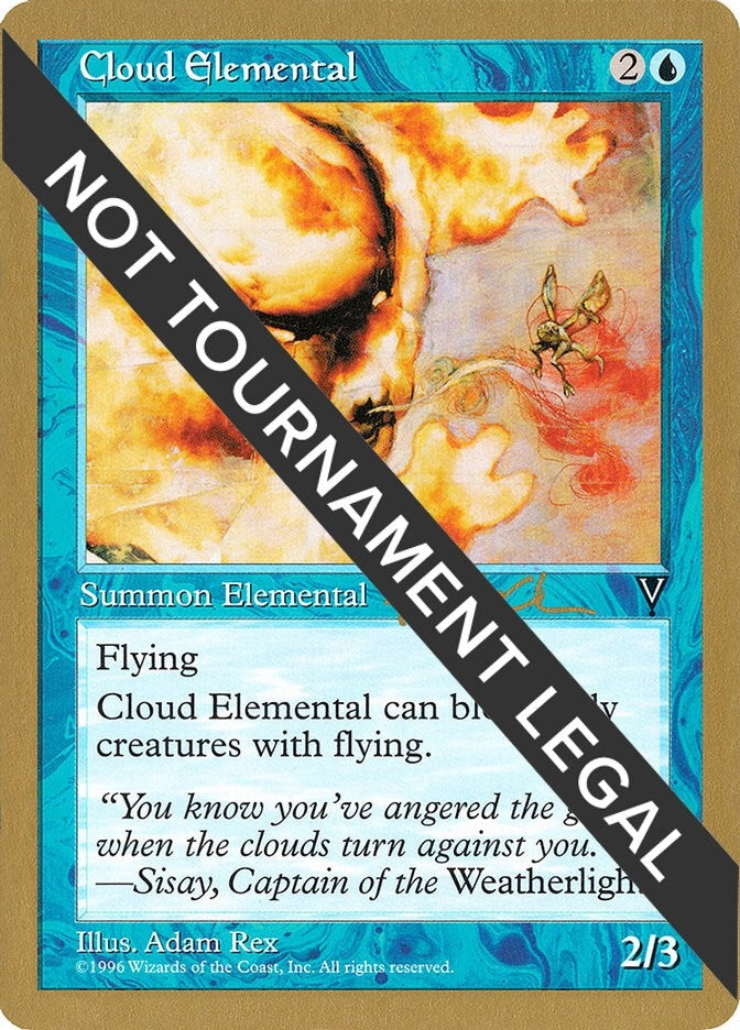 Image for Cloud Elemental - 1997 Paul McCabe (VIS) (WCD) - Magic: The Gathering