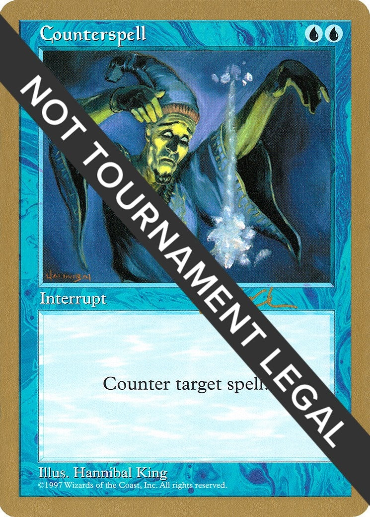 Image for Counterspell - 1997 Paul McCabe (5ED) (WCD) - Magic: The Gathering