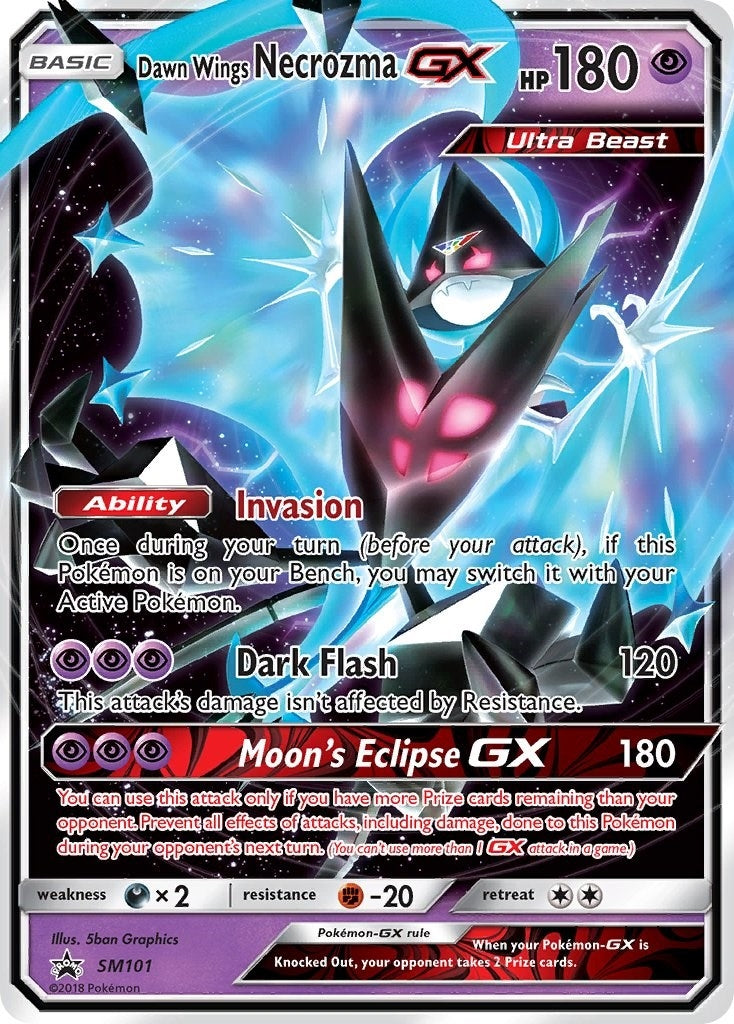 Image for Dawn Wings Necrozma GX - SM101 (SM101) (SMP) - Pokemon