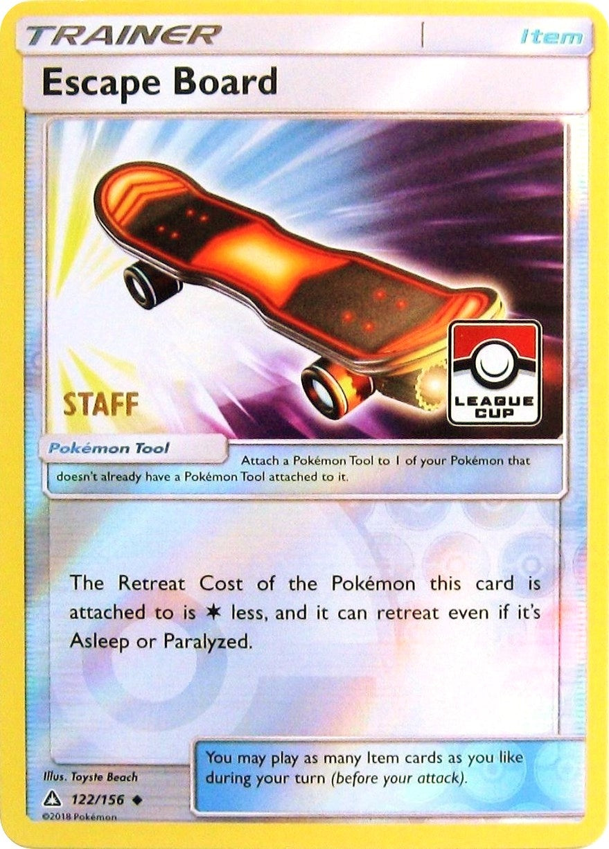 Image for Escape Board - 122/156 (League Cup) [Staff] (122/156) (PR) - Pokemon