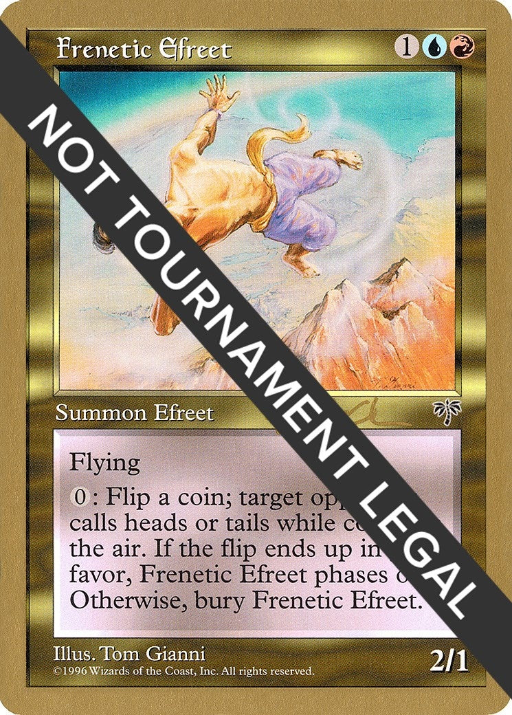 Image for Frenetic Efreet - 1997 Paul McCabe (MIR) - Magic: The Gathering