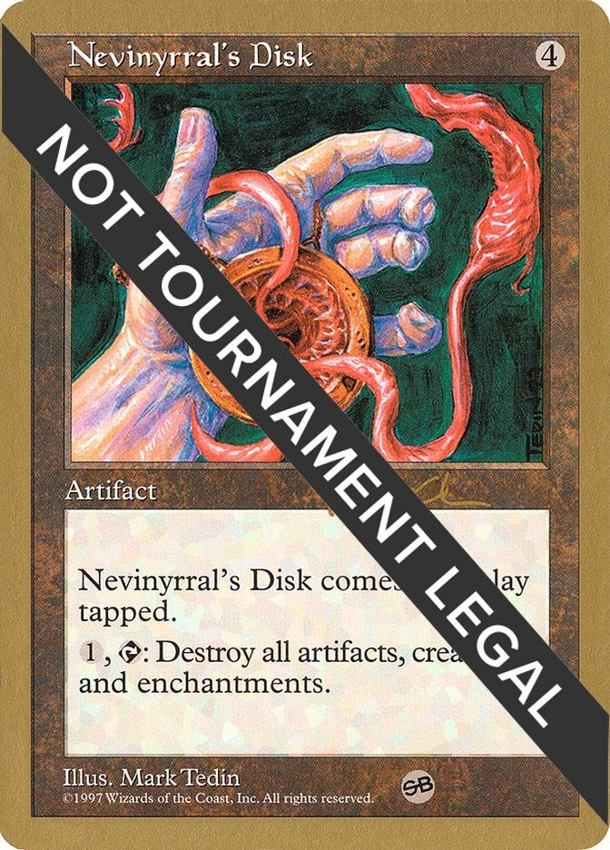 Image for Nevinyrral's Disk - 1997 Paul McCabe (5ED) (SB) - Magic: The Gathering