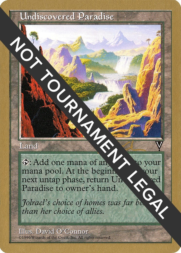 Image for Undiscovered Paradise - 1997 Paul McCabe (VIS) - Magic: The Gathering