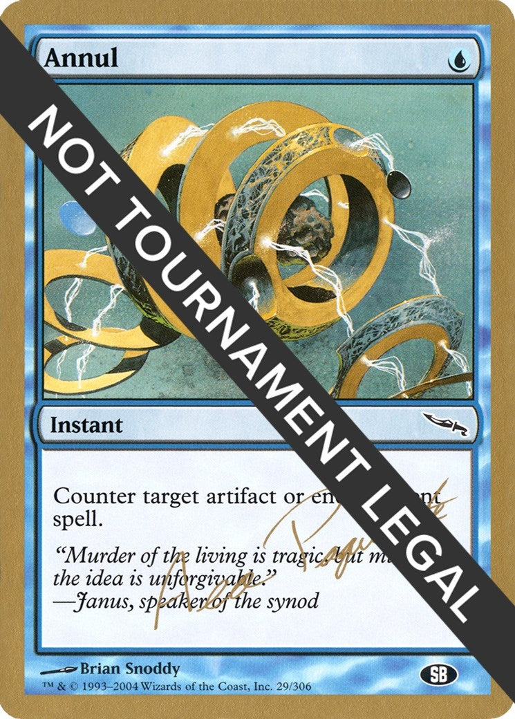 Image for Annul - 2004 Aeo Paquette (MRD) (SB) (WCD) - Magic: The Gathering