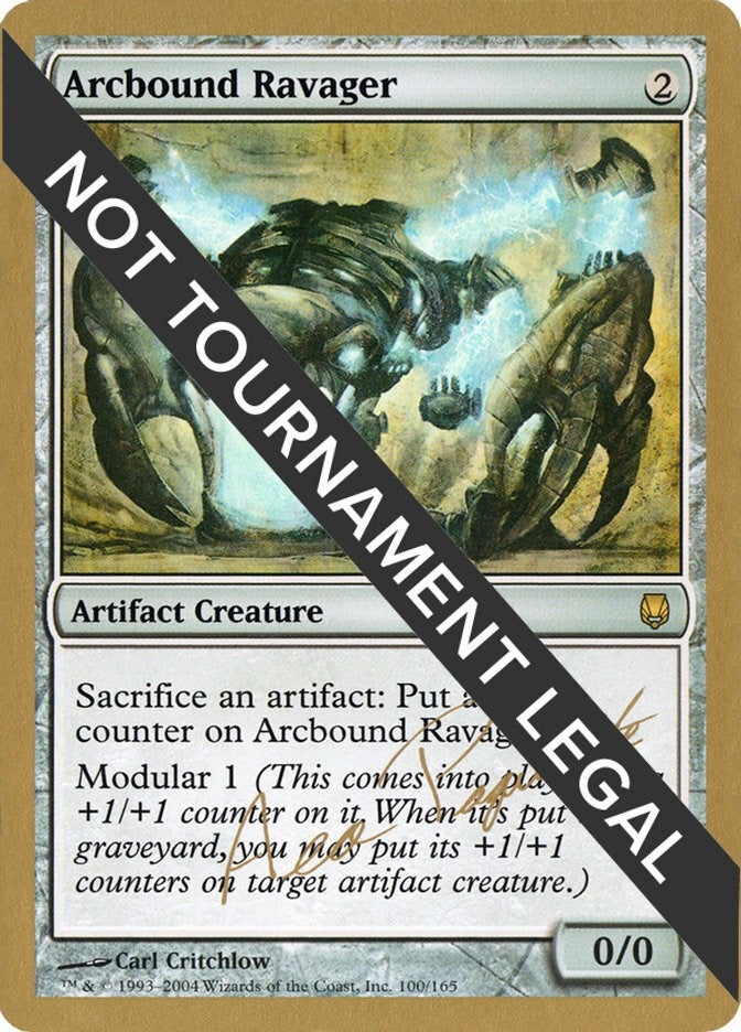 Image for Arcbound Ravager - 2004 Aeo Paquette (DST) (WCD) - Magic: The Gathering