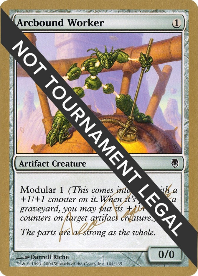 Image for Arcbound Worker - 2004 Aeo Paquette (DST) (WCD) - Magic: The Gathering