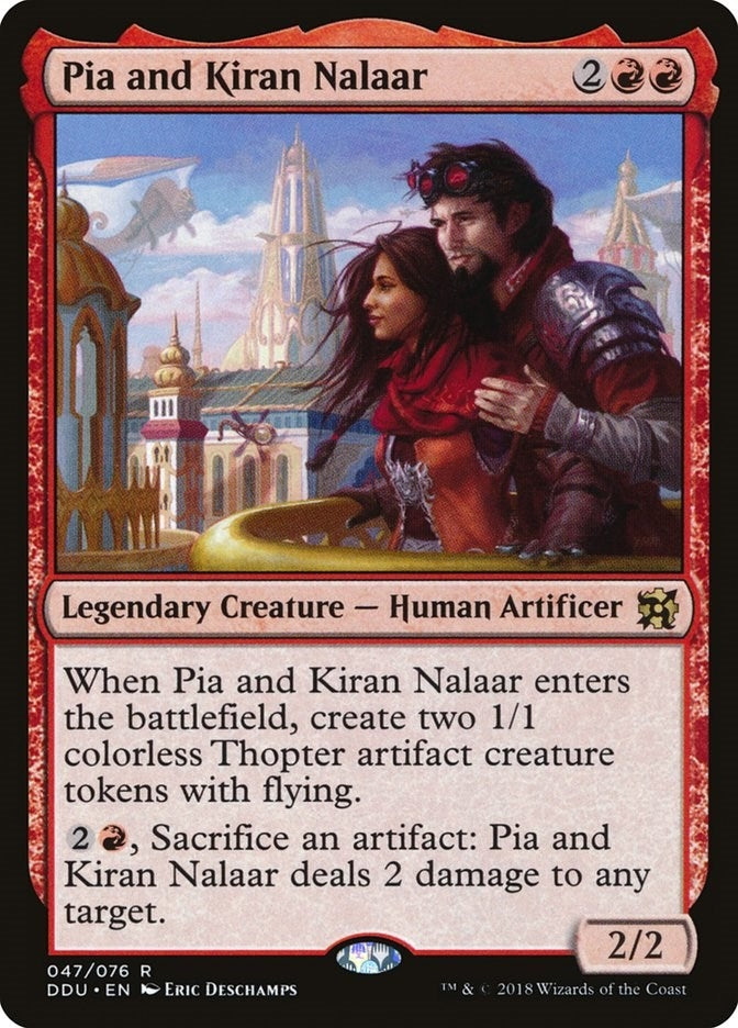 Image for Pia and Kiran Nalaar (47) (DDU) - Magic: The Gathering