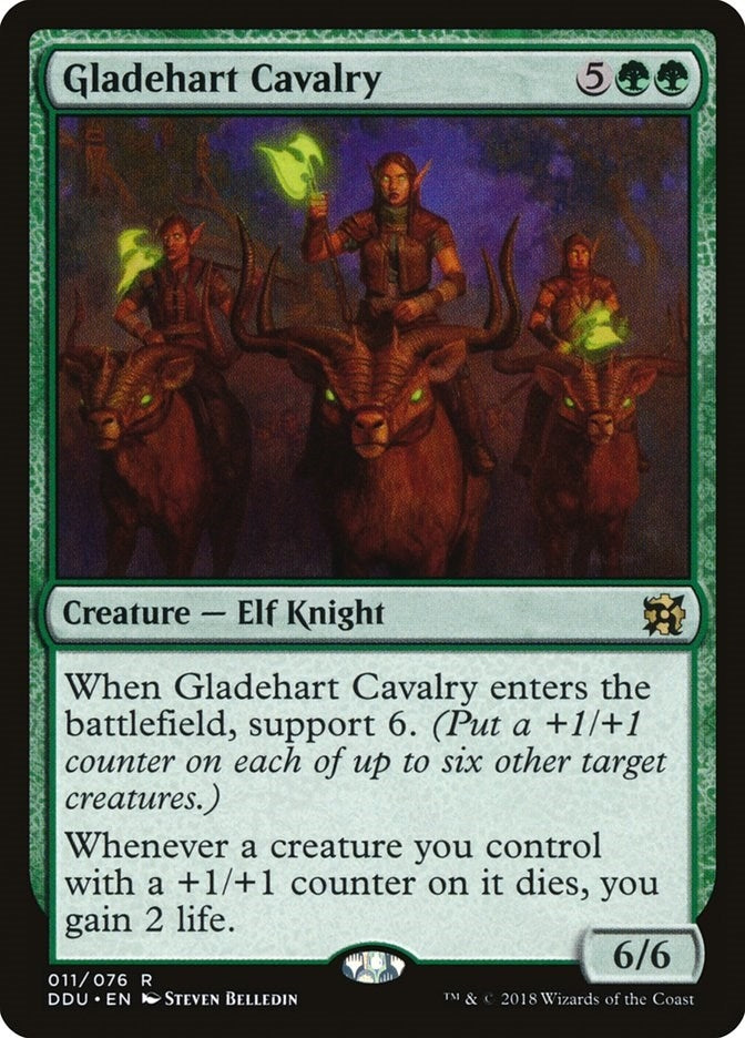 Image for Gladehart Cavalry (11) - Magic: The Gathering