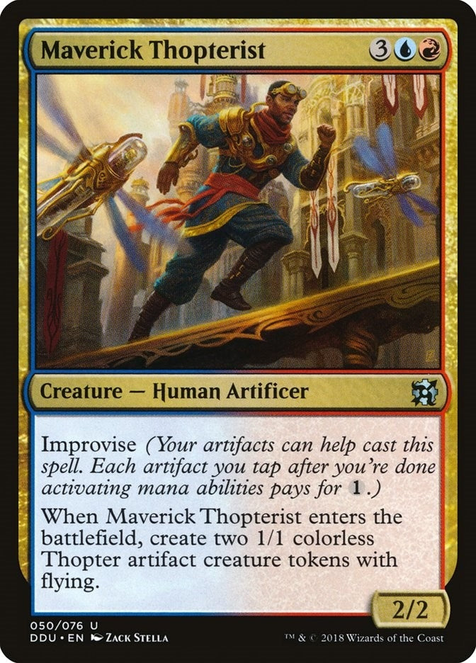 Image for Maverick Thopterist (50) (DDU) - Magic: The Gathering