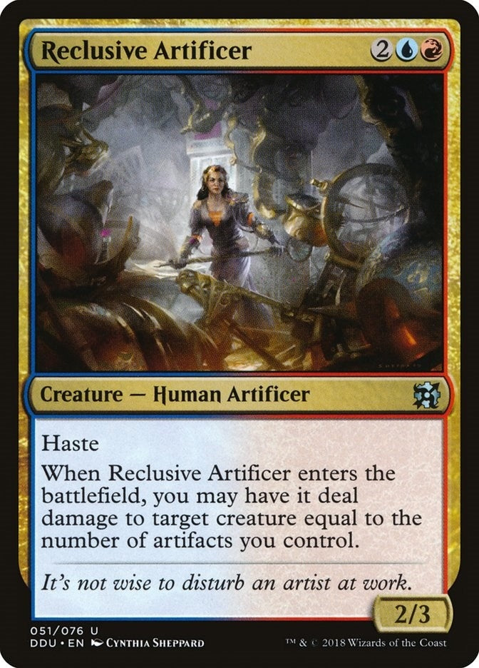Image for Reclusive Artificer (51) - Magic: The Gathering