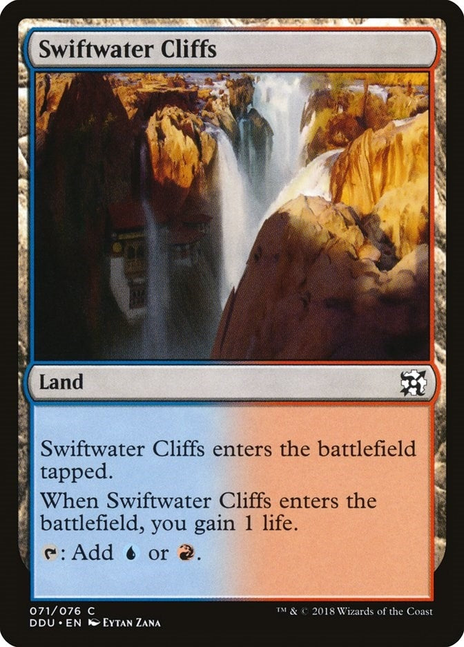 Image for Swiftwater Cliffs (71) - Magic: The Gathering