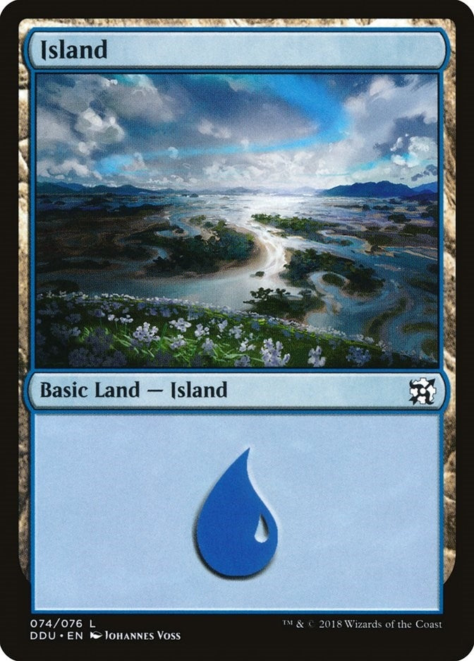 Image for Island (074) (74) (DDU) - Magic: The Gathering