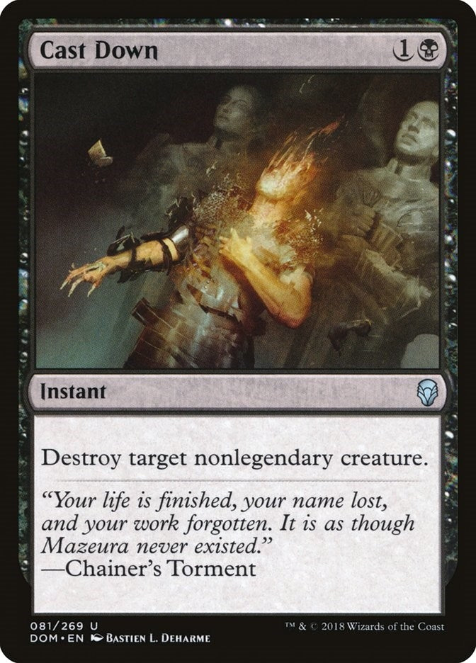 Image for Cast Down (81) - Magic: The Gathering