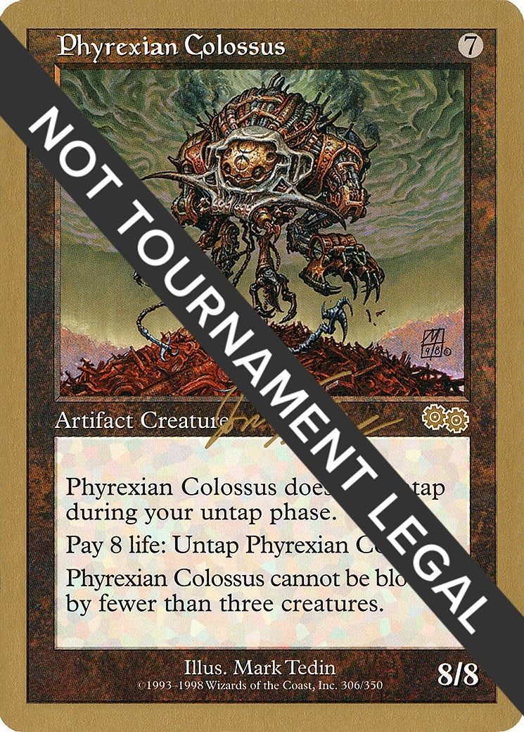 Image for Phyrexian Colossus - 2000 Jon Finkel (USG) - Magic: The Gathering