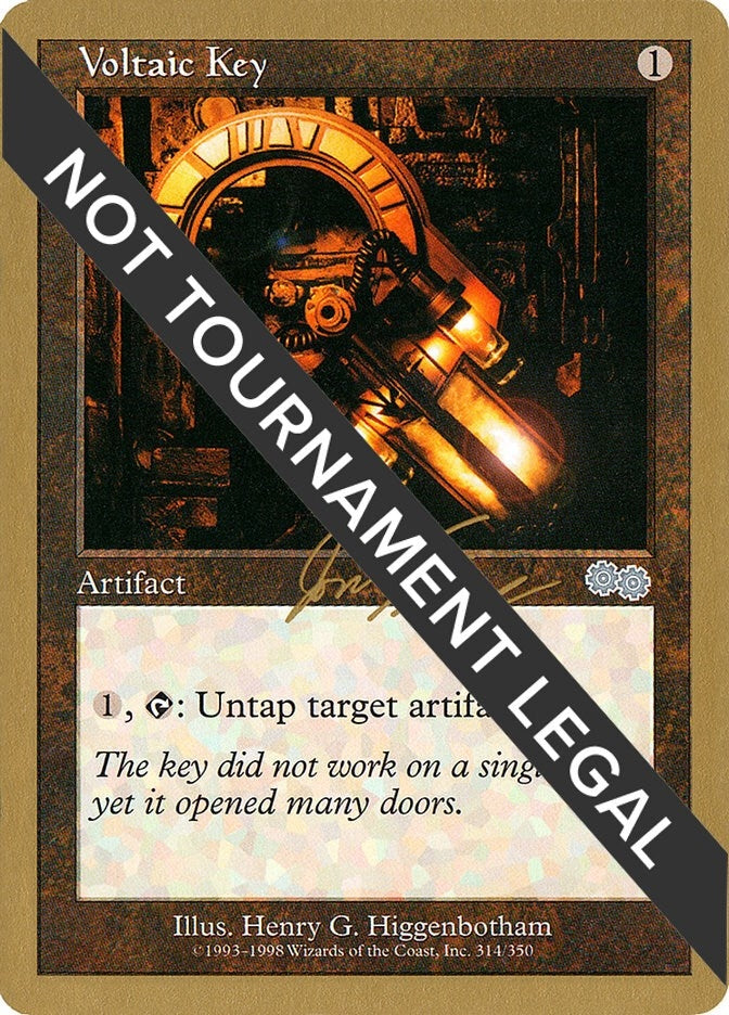Image for Voltaic Key - 2000 Jon Finkel (USG) - Magic: The Gathering