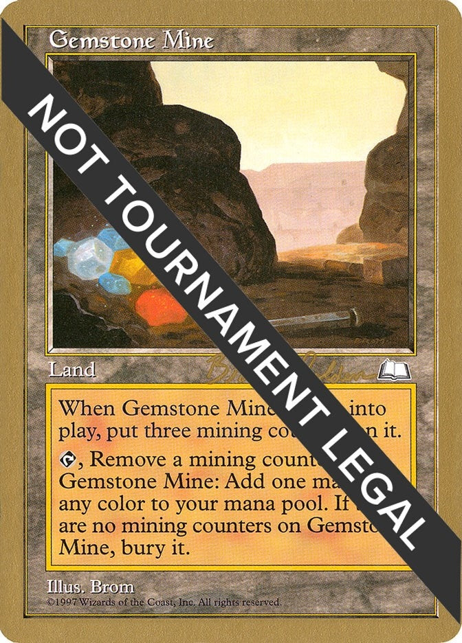Image for Gemstone Mine - 1998 Brian Selden (WTH) - Magic: The Gathering