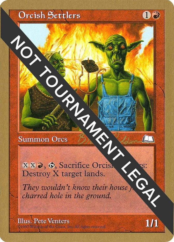 Image for Orcish Settlers - 1998 Brian Selden (WTH) - Magic: The Gathering