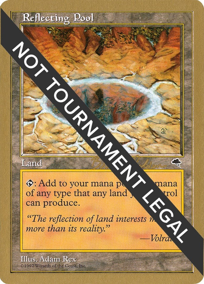 Image for Reflecting Pool - 1998 Brian Selden (TMP) (WCD) - Magic: The Gathering