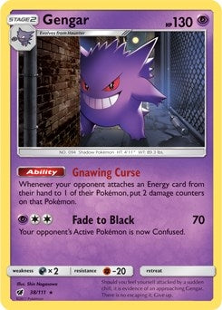 Image for Gengar - 38/111 (Prerelease Kit Exclusive) (038/111) (PR) - Pokemon