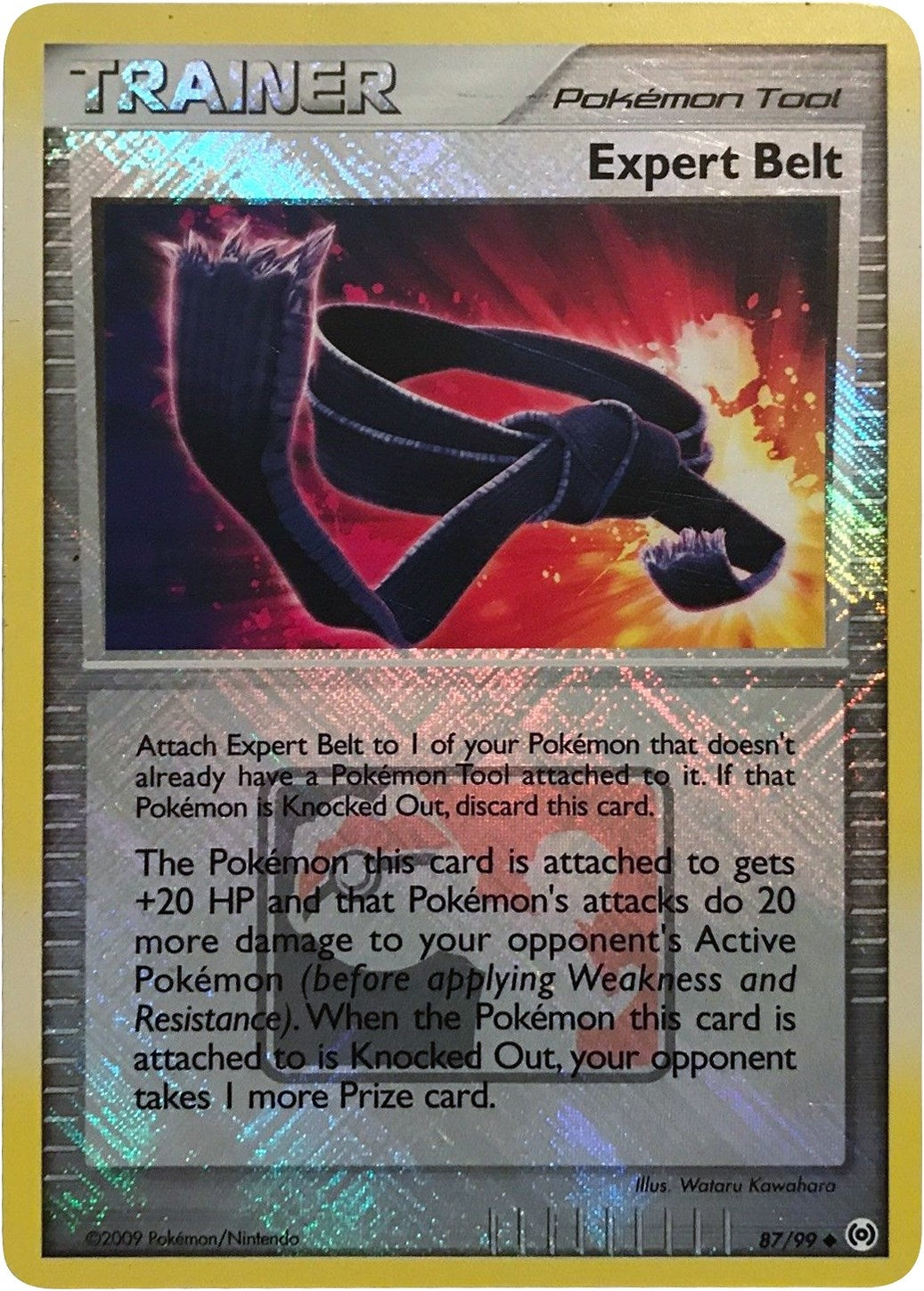 Image for Expert Belt - 87/99 (League Promo) (087/099) (PR) - Pokemon