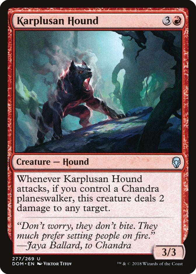 Image for Karplusan Hound (277) - Magic: The Gathering