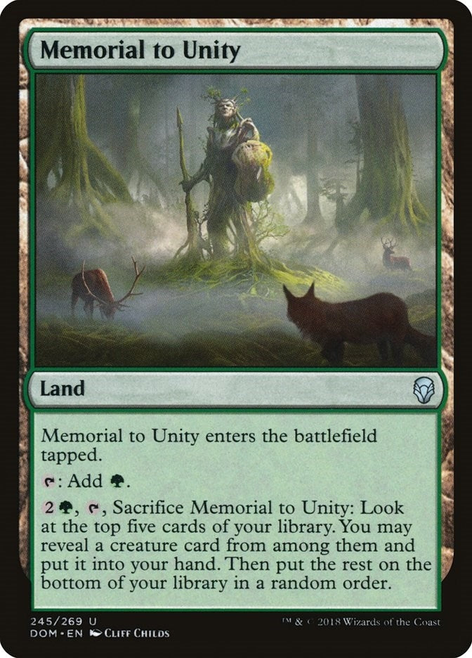 Image for Memorial to Unity (245) (DOM) - Magic: The Gathering