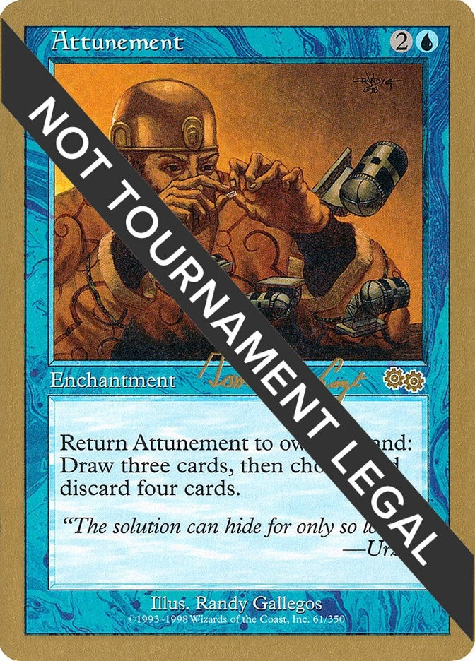 Image for Attunement - 2000 Tom van de Logt (USG) (WCD) - Magic: The Gathering