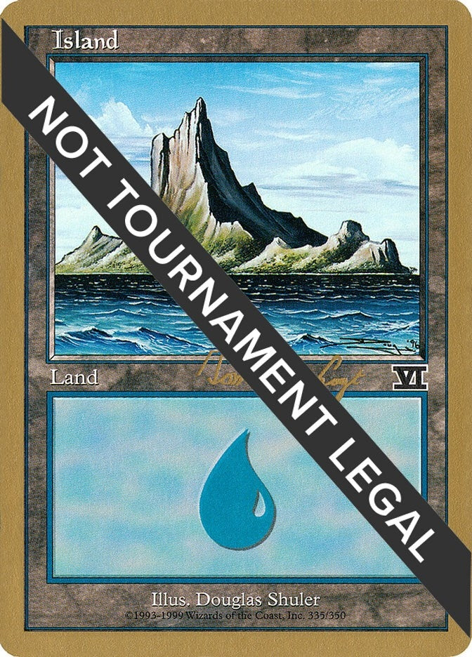 Image for Island (335) - 2000 Tom van de Logt (6ED) - Magic: The Gathering