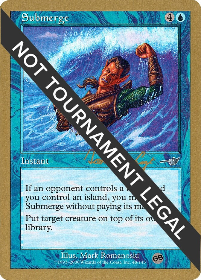 Image for Submerge - 2000 Tom van de Logt (NMS) (SB) - Magic: The Gathering