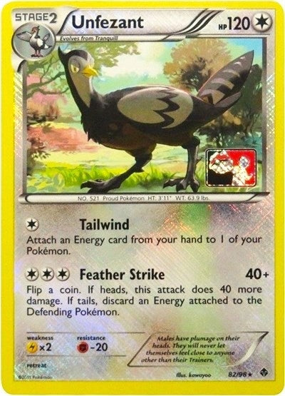 Image for Unfezant - 82/98 (League Promo) (082/098) (PR) - Pokemon