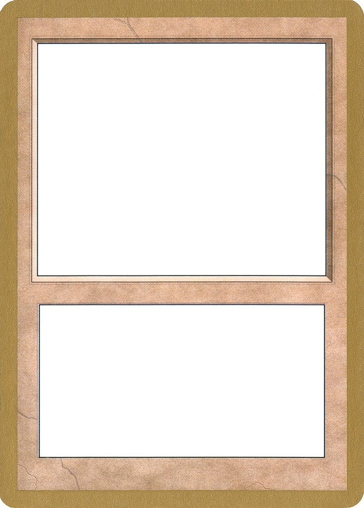 Image for 2001 World Championship Blank Card (WCD) - Magic: The Gathering