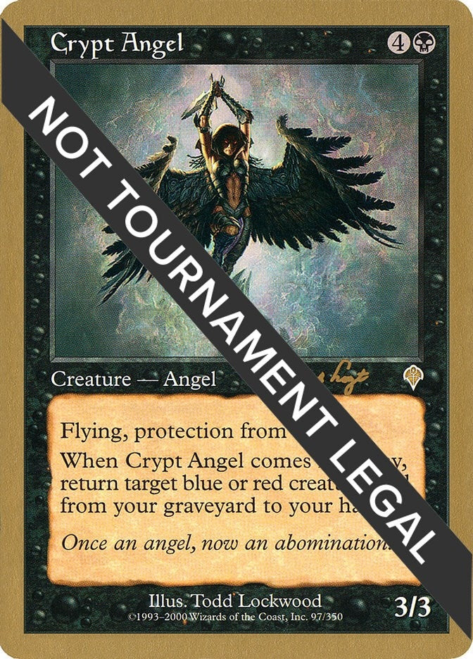 Image for Crypt Angel - 2001 Tom van de Logt (INV) (WCD) - Magic: The Gathering