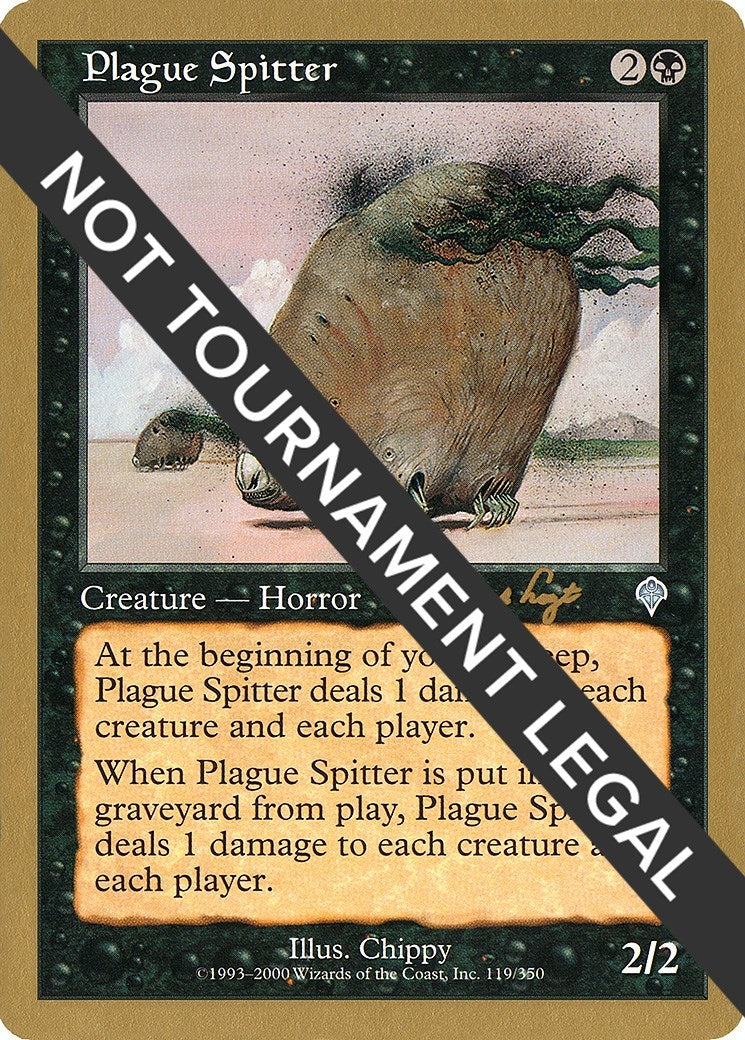 Image for Plague Spitter - 2001 Tom van de Logt (INV) (WCD) - Magic: The Gathering