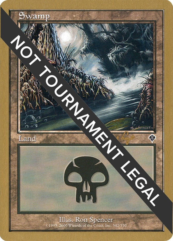 Image for Swamp (342) - 2001 Tom van de Logt (INV) (WCD) - Magic: The Gathering