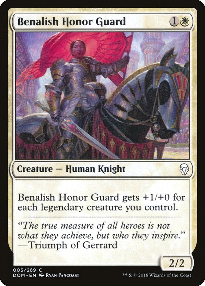 Image for Benalish Honor Guard (5) - Magic: The Gathering