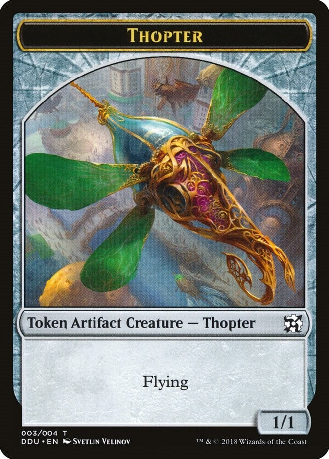 Image for Thopter Token (003) (3) (DDU) - Magic: The Gathering