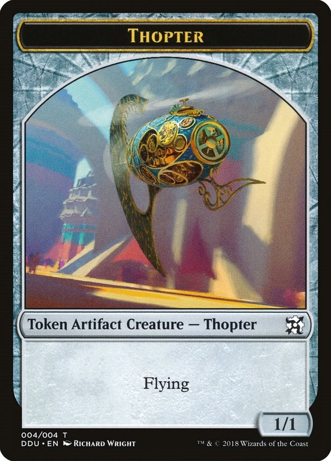 Image for Thopter Token (004) (4) (DDU) - Magic: The Gathering