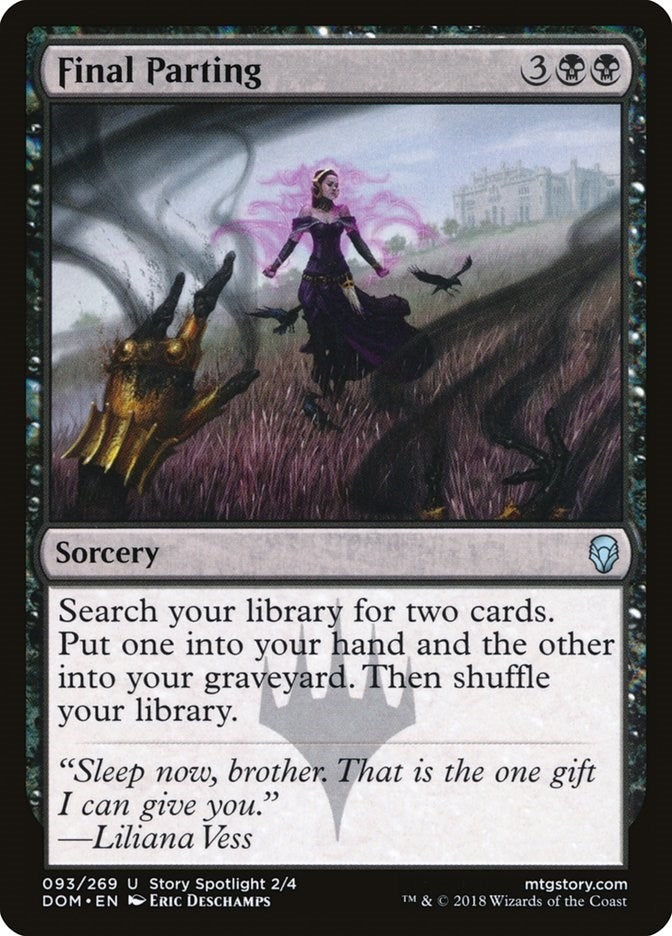 Image for Final Parting (93) (DOM) - Magic: The Gathering